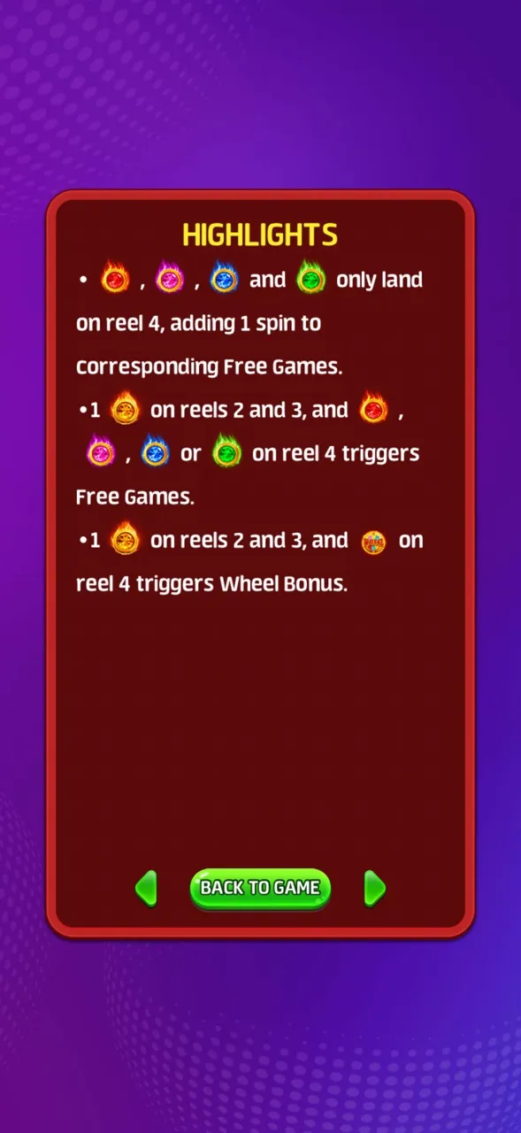 Mighty Elephant Treasure in-game rules and paytable — page 1