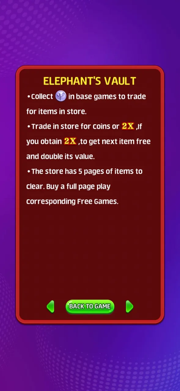 Mighty Elephant Treasure Safari free spins rules — page 6