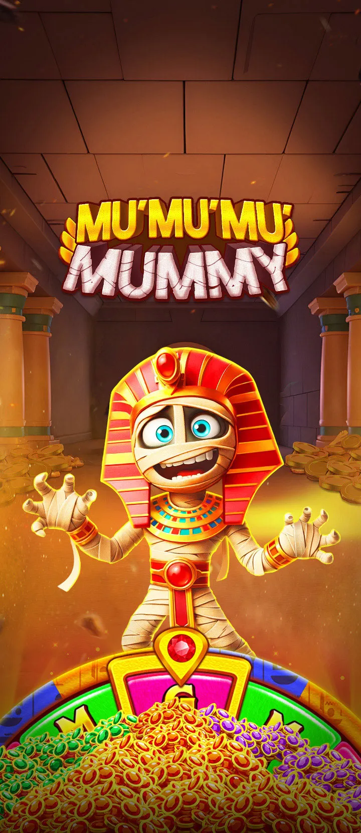 Mu’Mu’Mu Mummy — Egyptian tomb-themed free Vegas slot machine with mummy wilds and massive jackpots